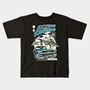 Flying Saucers Kids T-Shirt
